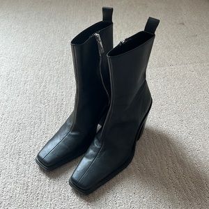 Zara black boots